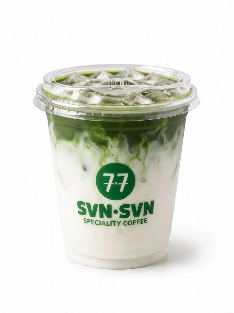 ICE Matcha Spanish Latte