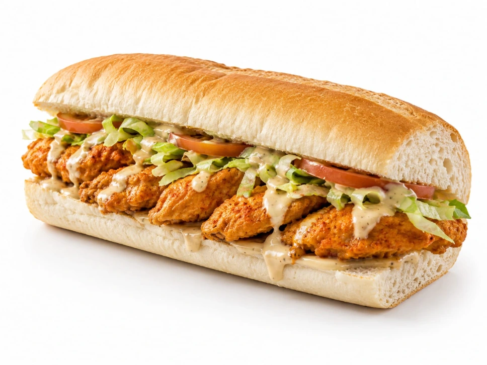 Chicken Spicy Ranch White Baguette