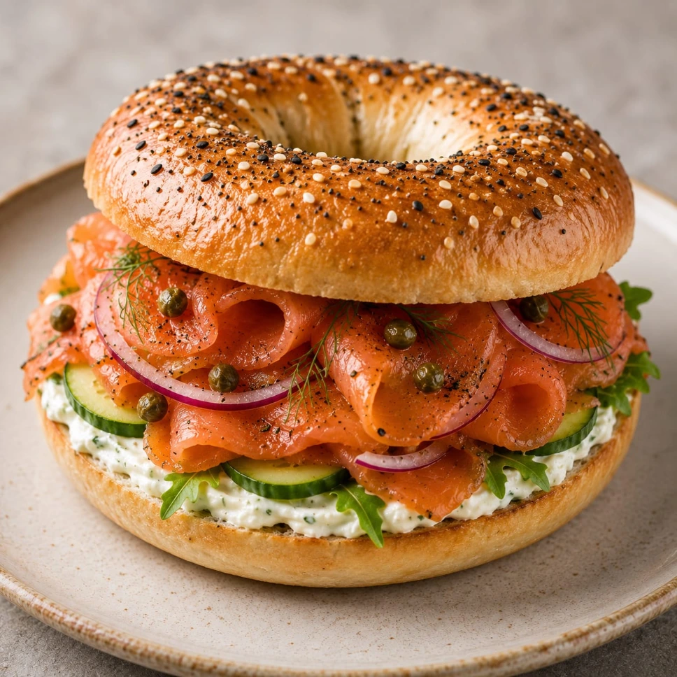 Salmon Bagel